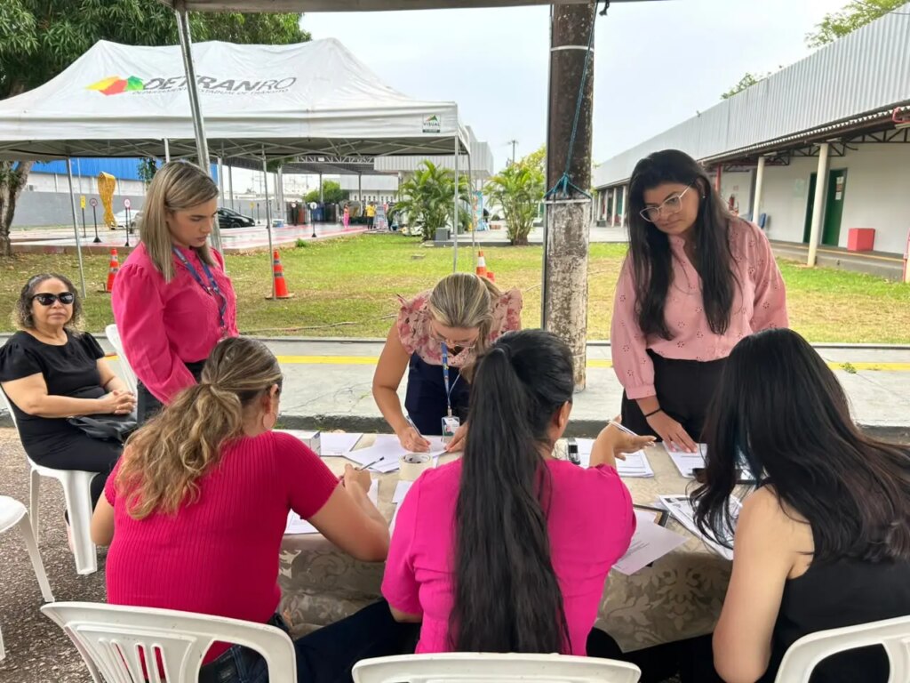 Trânsito – Ação Outubro Rosa reforça importância da prevenção e diagnóstico precoce entre servidoras do Detran-RO – Governo do Estado de Rondônia