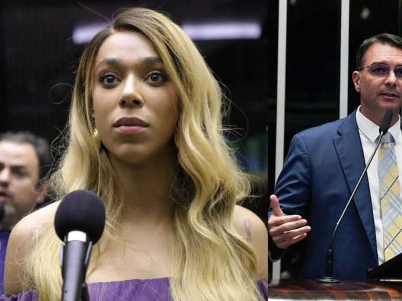 Erika Hilton acusa WhatsApp de favorecer canal de Flávio Bolsonaro em buscas