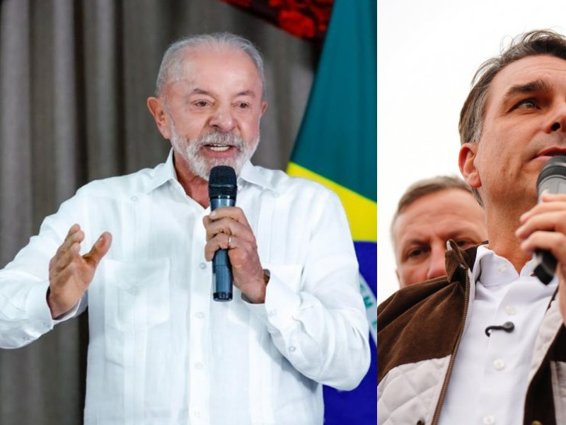 Lula e Flávio Bolsonaro se enfrentam no primeiro debate do 2º turno neste domingo
