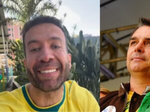 Janones convoca panelaço contra Flávio Bolsonaro durante entrevista na Globo