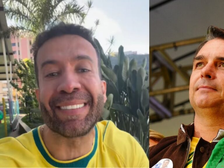 Janones convoca panelaço contra Flávio Bolsonaro durante entrevista na Globo