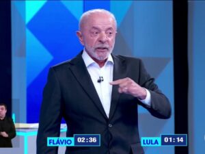Lula rebate provocação de Flávio” Não vou permitir que um miliciano me chame de noves dedos”