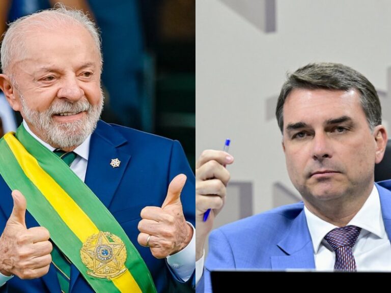 Lula aparece à frente de Flávio Bolsonaro em nova pesquisa da Vox Brasil
