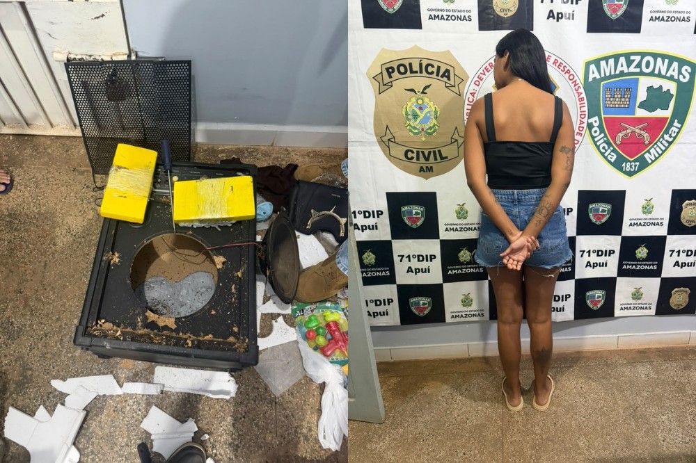 Droga escondida em micro-ondas leva polícia a descobrir remessas de entorpecentes para o Amazonas - Polícia