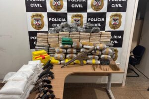Polícia Civil apreende 146 kg de drogas, fuzil e outras 8 armas em Nova Mamoré – Polícia