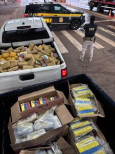 Motorista é preso com quase meia tonelada de drogas após fuga da PRF na BR-364 – Polícia