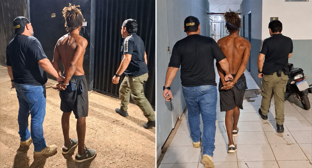 Preso suspeito de estuprar e matar mulher em Porto Velho