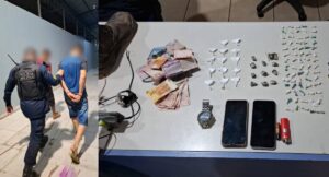 Ação do 5º BPM resulta na prisão de dupla e apreensão de 95 porções de drogas no Jardim Santana