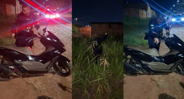 Ação do Setor 15 do 5º BPM recupera motocicleta furtada após vítima ser enganada na zona leste de Porto Velho