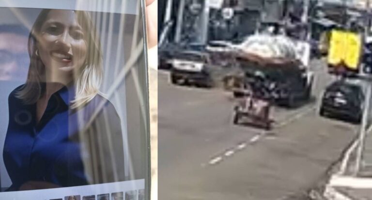 Câmera registra momento exato de colisão fatal na Avenida Carlos Gomes