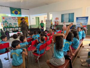 Desenvolvimento Ambiental – Moradores do Distrito de Rolim de Moura do Guaporé recebem ações de educação ambiental – Governo do Estado de Rondônia