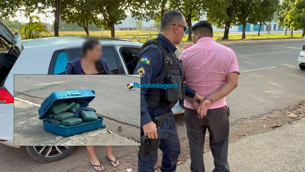 PM prende casal com grande quantidade de droga neste sábado na capital – Polícia