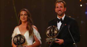 Harry Kane e Alexia Putellas conquistam a Bola de Ouro em cerimônia realizada em Londres