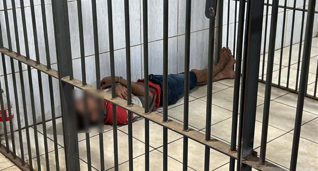 Homem é preso em flagrante acusado de matar idosa e enterrar corpo em cova rasa na Zona Leste de Porto Velho