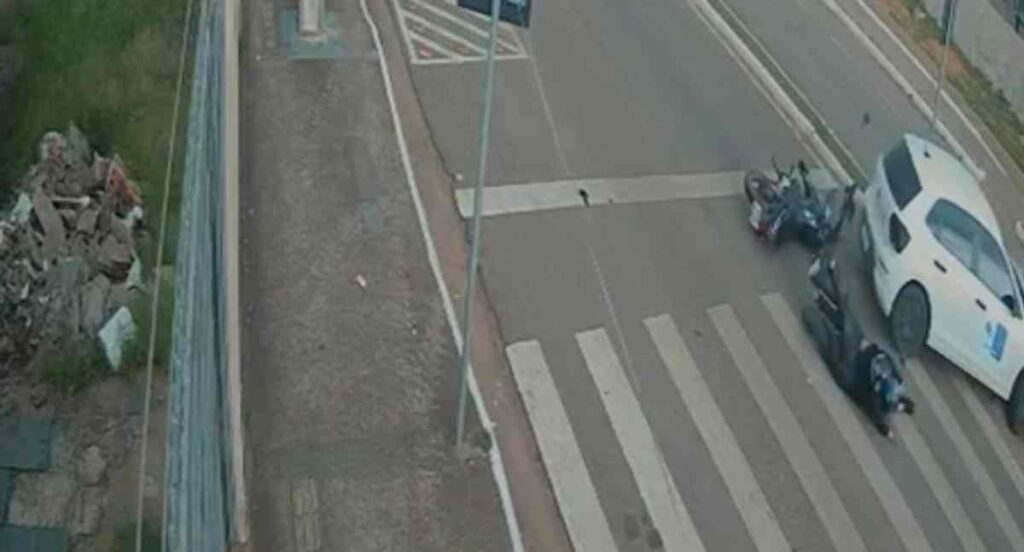 Motociclista fica ferido em colisão com carro em Porto Velho