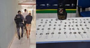 Motorista de aplicativo é preso e adolescente é apreendido com 60 porções de maconha no Centro de Porto Velho