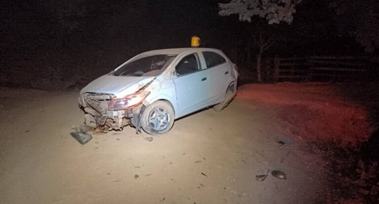Motorista suspeito de embriaguez perde o controle e capota veículo na zona rural de Theobroma