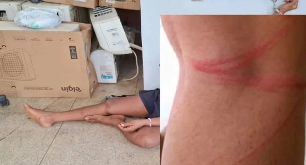 Mulher é detida pela PM após invadir casa de vizinha e agredi-la com vara de pescar em RO