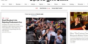 Imprensa internacional destaca vitória histórica de Lula