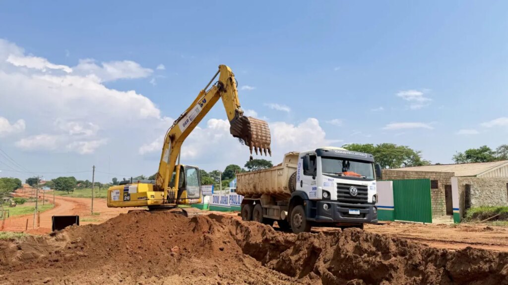 Estradas, Transportes, Serviços Públicos – Rodovia 370 recebe preparação para pavimentação no distrito Vila Bosco, em Alto Alegre dos Parecis – Governo do Estado de Rondônia