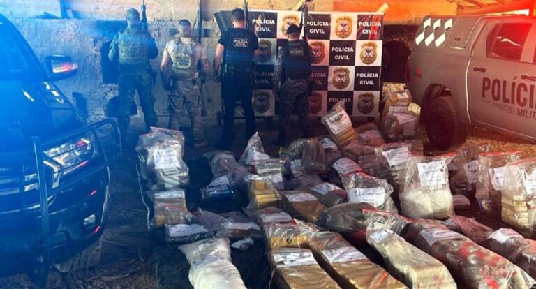 Polícia Civil incinerar mais de meia tonelada de drogas em Nova Mamoré