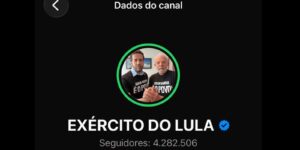 Campanha registra canal Exército do Lula na Justiça Eleitoral